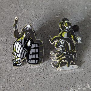 Disney's Haunted Mansion Mystery Trading Enamel Pins Set of 2